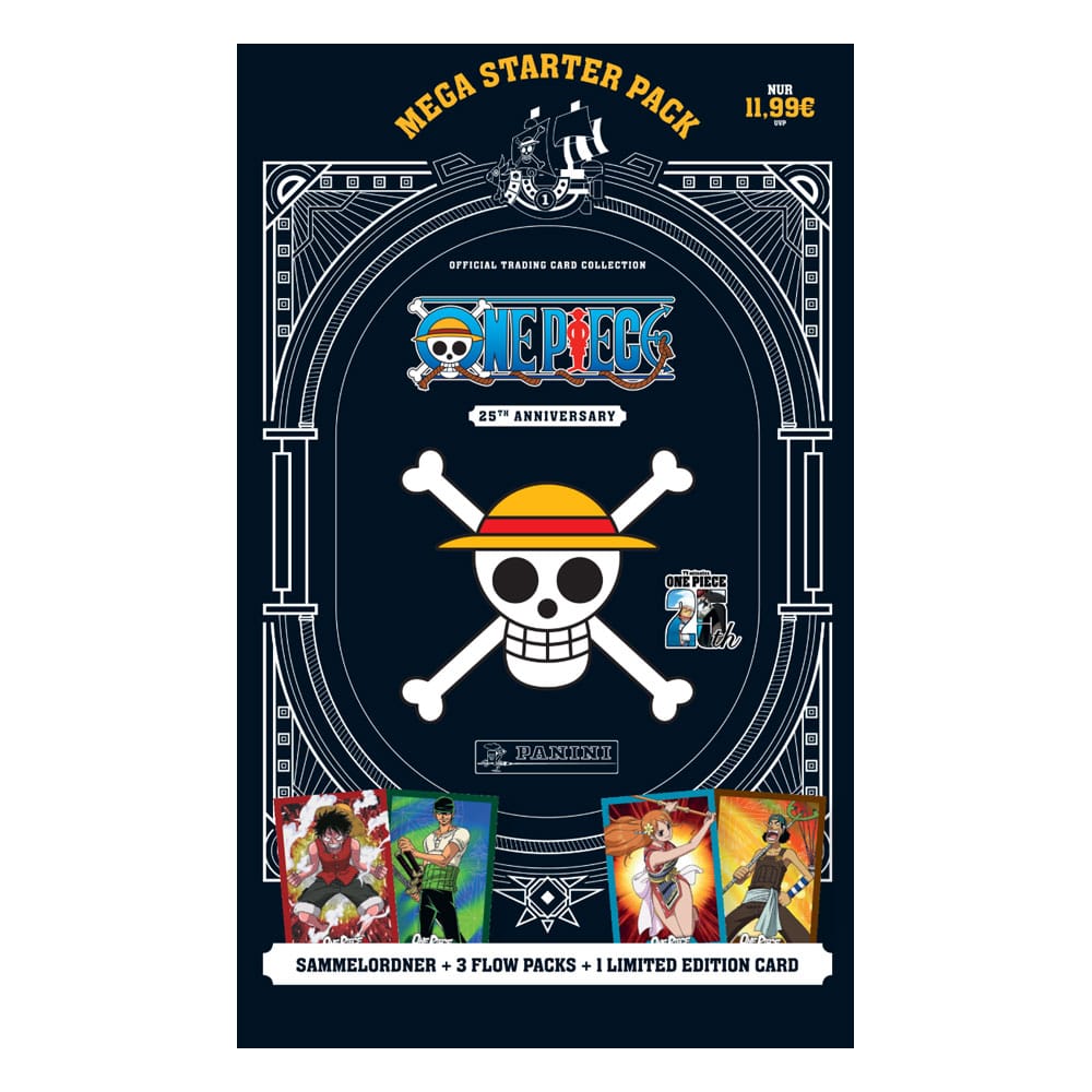 One Piece Trading Cards Starter Pack 25th Anniversary *German Version*