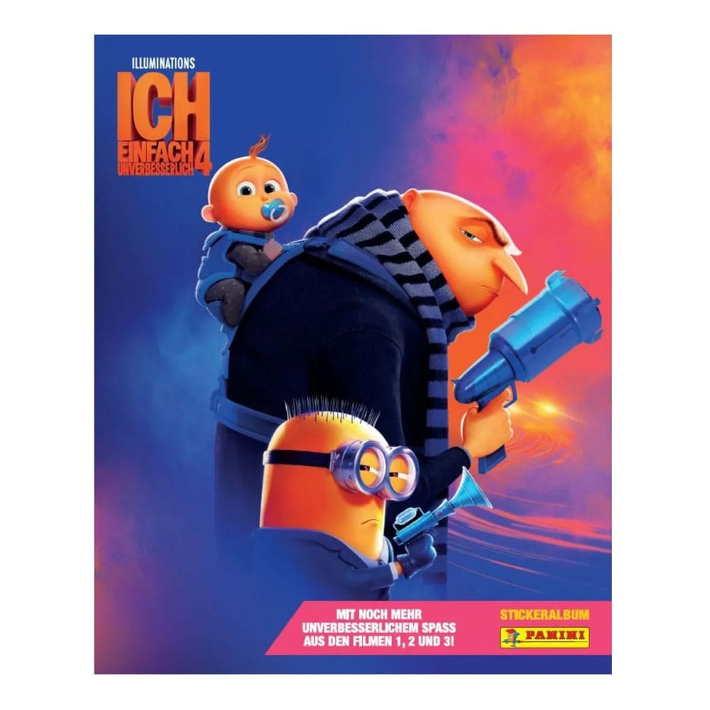 Despicable Me 4 Sticker Collection Album *German Version*