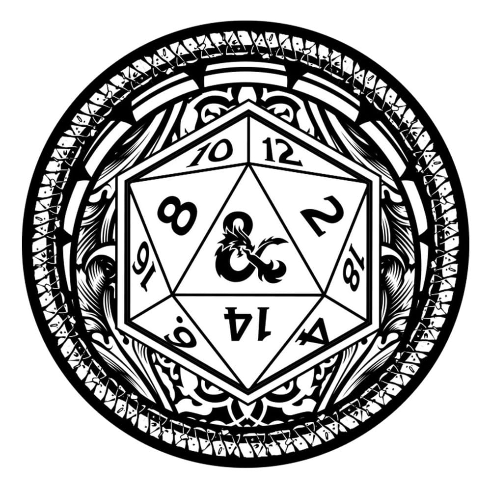 Dungeons & Dragons Pins Blind Box Mystery Mystery D20 Pins Assortment (10)