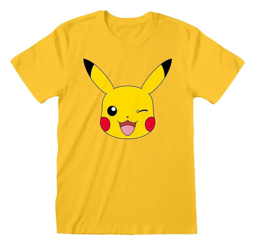 Pokémon T-Shirt Pikachu Sunflower Front Size S