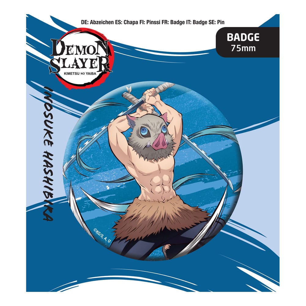 Demon Slayer: Kimetsu no Yaiba Pin Badge Inosuke Hashibira