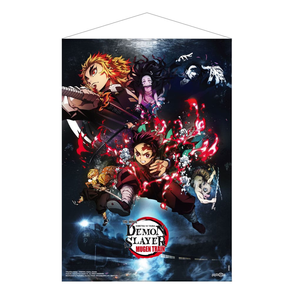 Demon Slayer: Kimetsu no Yaiba Wallscroll Mugen Train Key Visual 50 x 70 cm