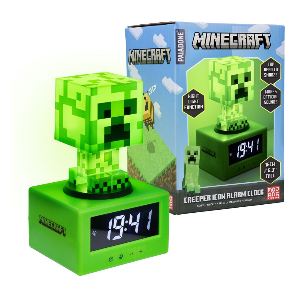 Minecraft: Creeper Icon Alarm Clock