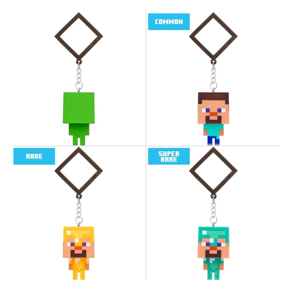 Minecraft Reveals Bag Clips Blind Box Assortment (24)