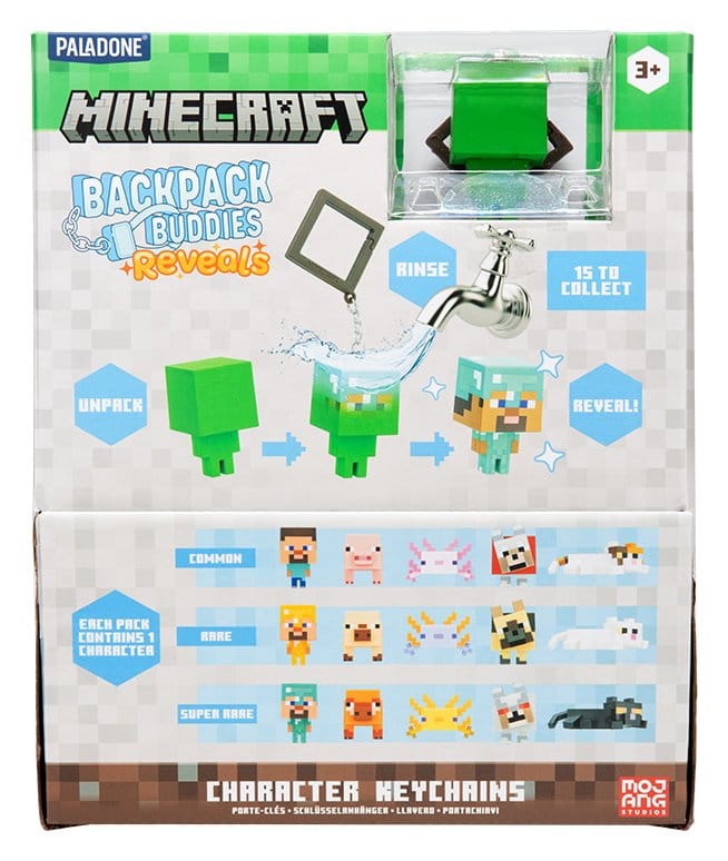 Minecraft Reveals Bag Clips Blind Box Assortment (24)