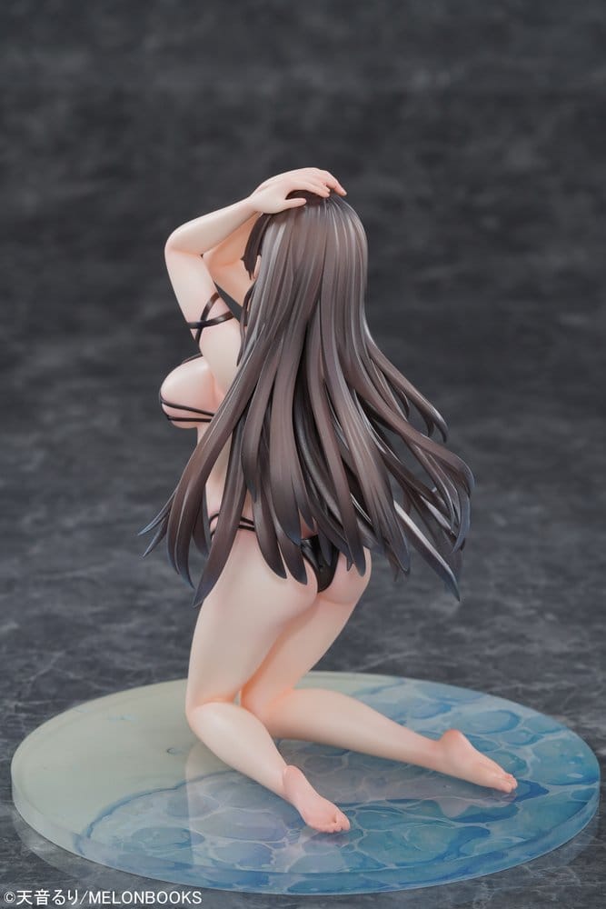 Original Character PVC Figure 1/6 Ruri Amane Illustration - Swimsuit Sugata no Mimi-san 17 cm