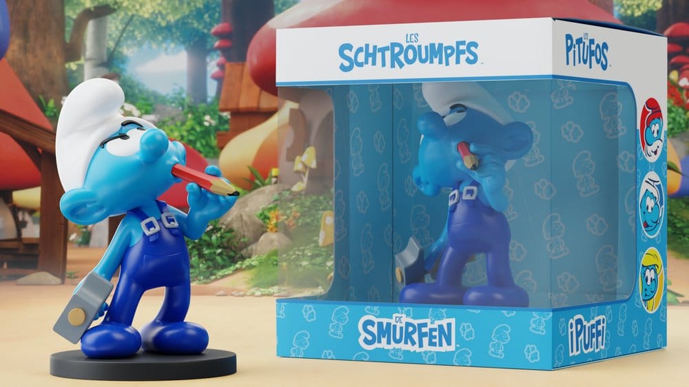 The Smurfs Statue Handy Smurf 11 cm