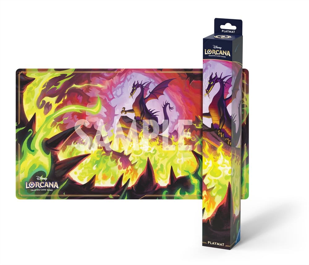 Disney Lorcana TCG Playmat Dragon Fire