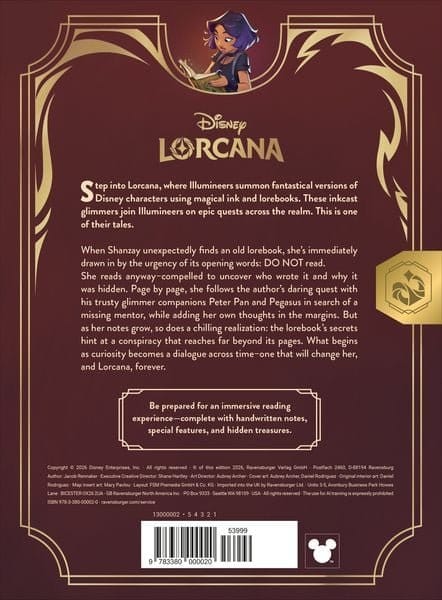 Disney Lorcana TCG Quest of Wonders - An Illumineer's Lorebook *English Version*