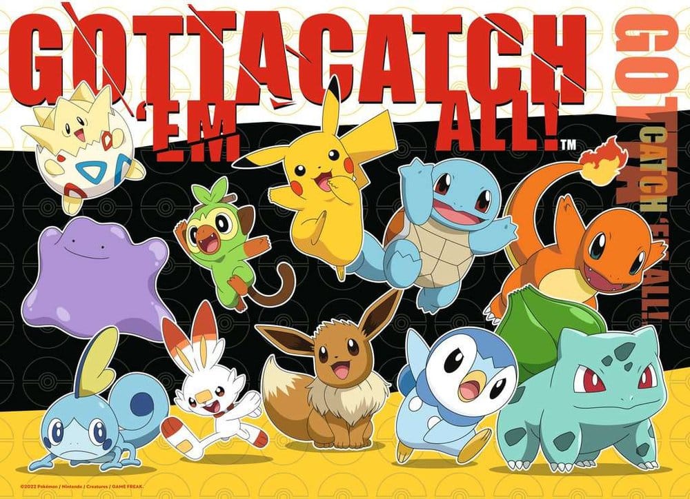 Pokémon Puzzle 4-Pack Pokémon Buddies (4x100 Pieces)