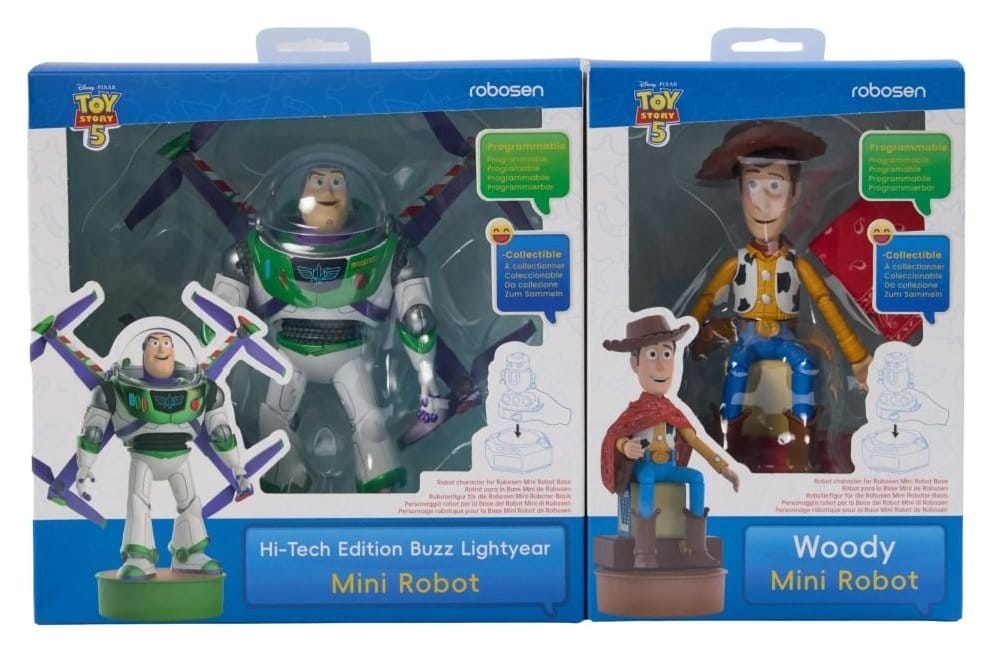 Disney Interactive Robot Toy Story 5 Set - Buzz Lightyear & Woody (Hi-Tech Edition) *English Version*