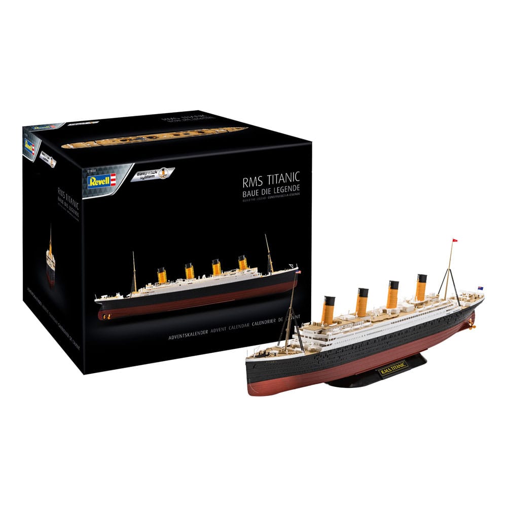 Titanic Advent Calendar RMS Titanic 1/600 Model Kit - Severely damaged packaging