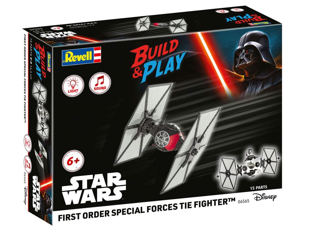 Star Wars Model Kit 1/51 First Order Special Forces TIE Fighter 14 cm