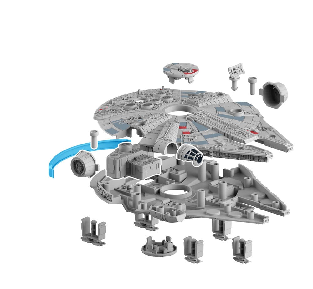Star Wars Model Kit 1/164 Millennium Falcon 21 cm