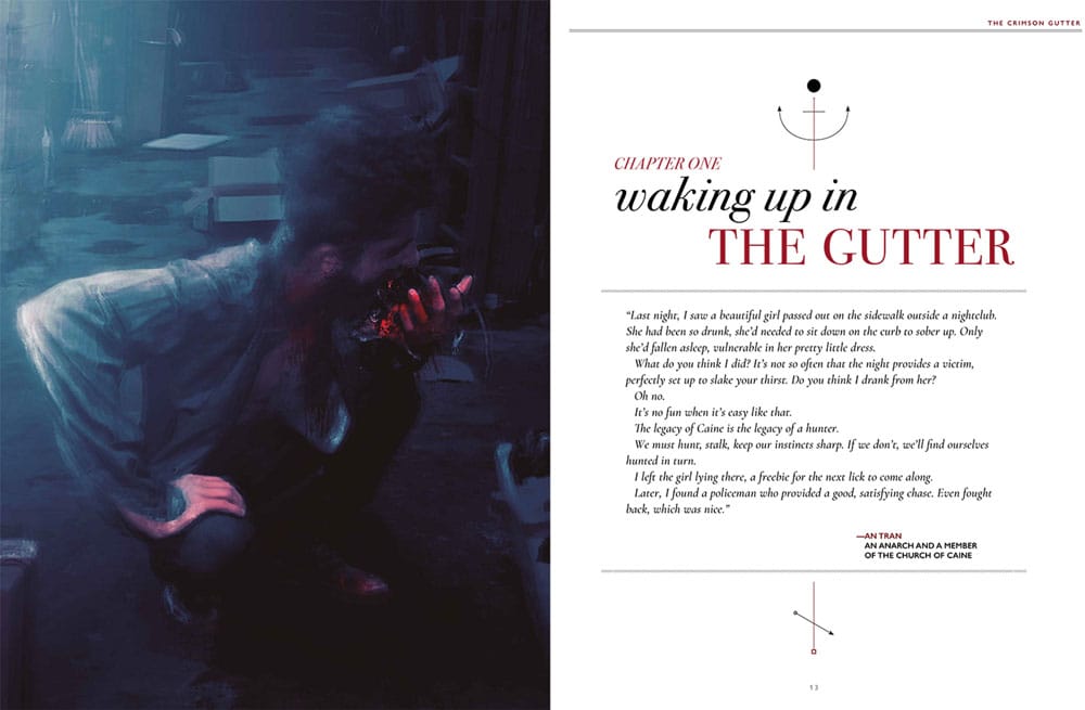 Vampire: The Masquerade 5th Edition RPG book The Crimson Gutter Chronicle Book *English Version*