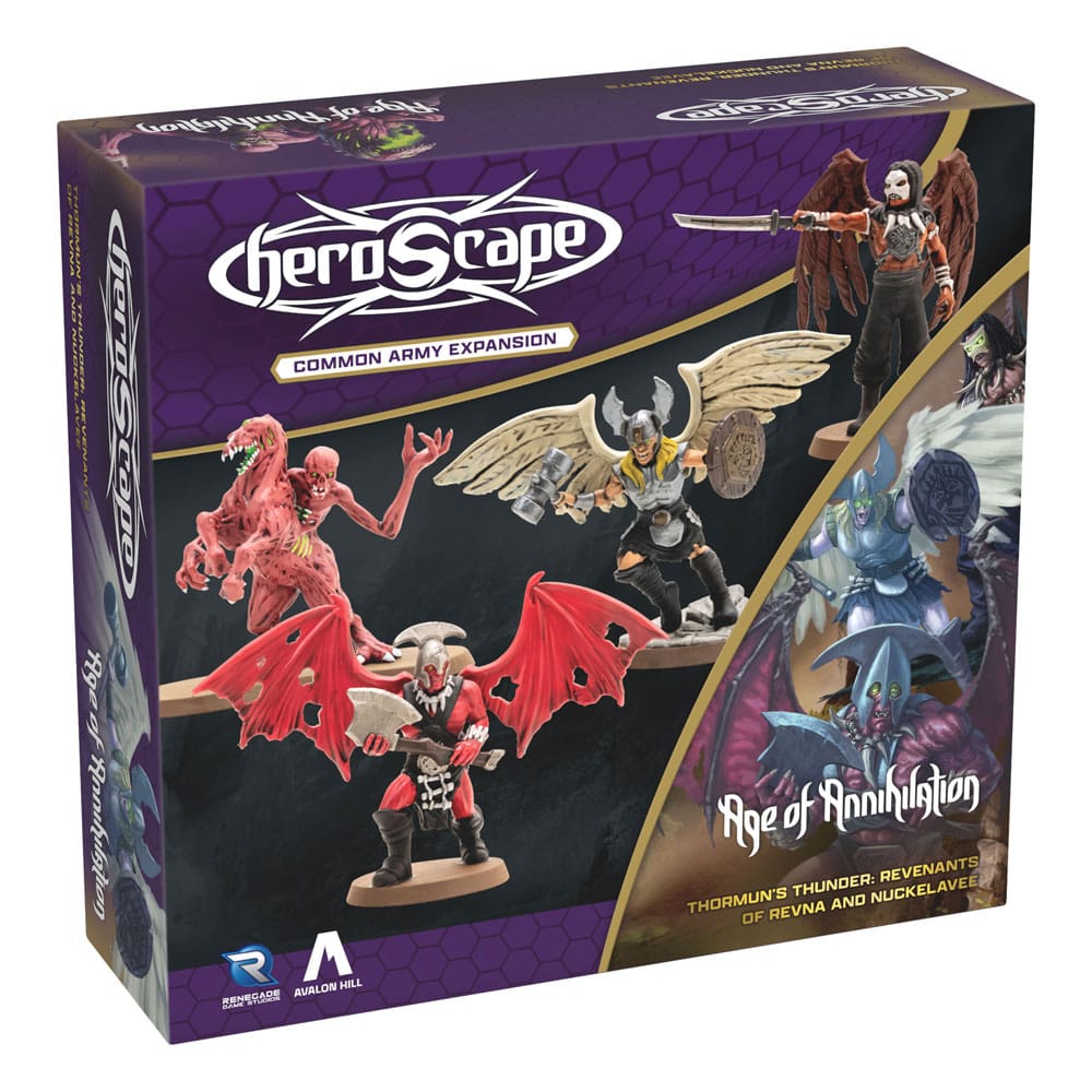 Heroscape Army Expansion Age of Annihilation Revenants of Revna & Nuckelavee (Common) *English Version*