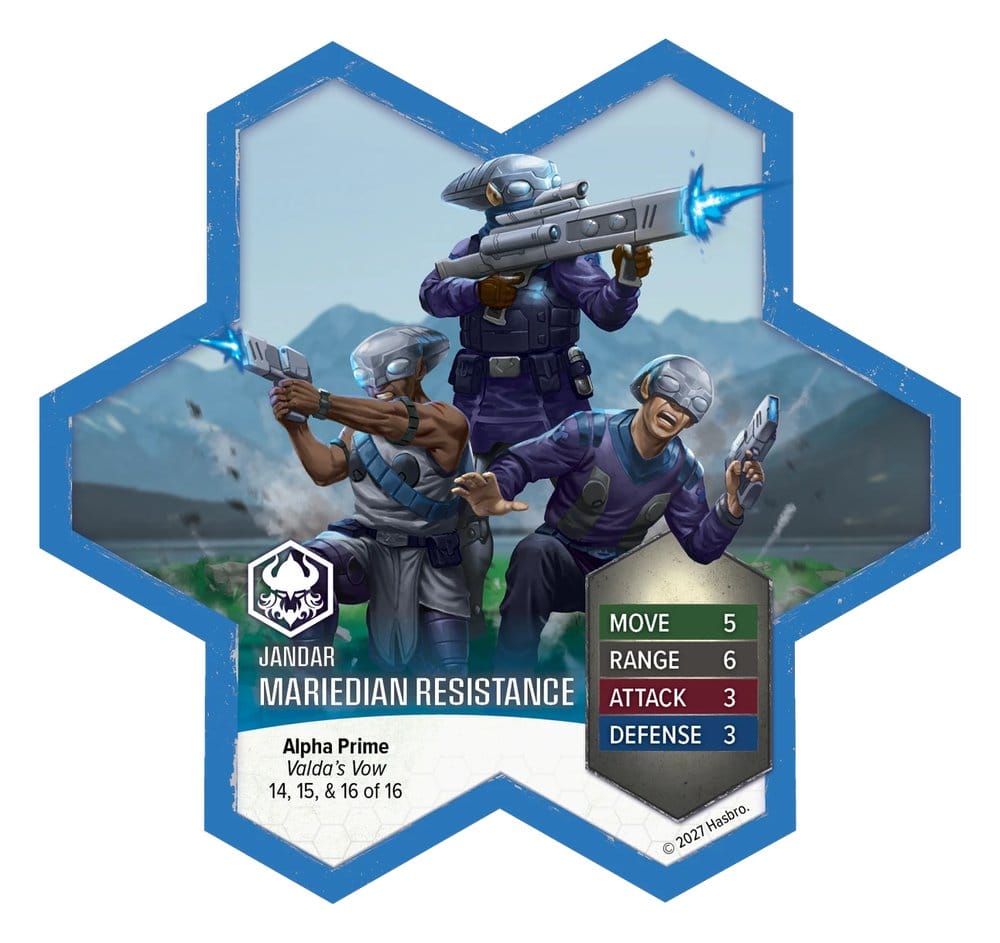 Heroscape Army Expansion Mariedian Resistance Fighters Standard Edition *English Version*
