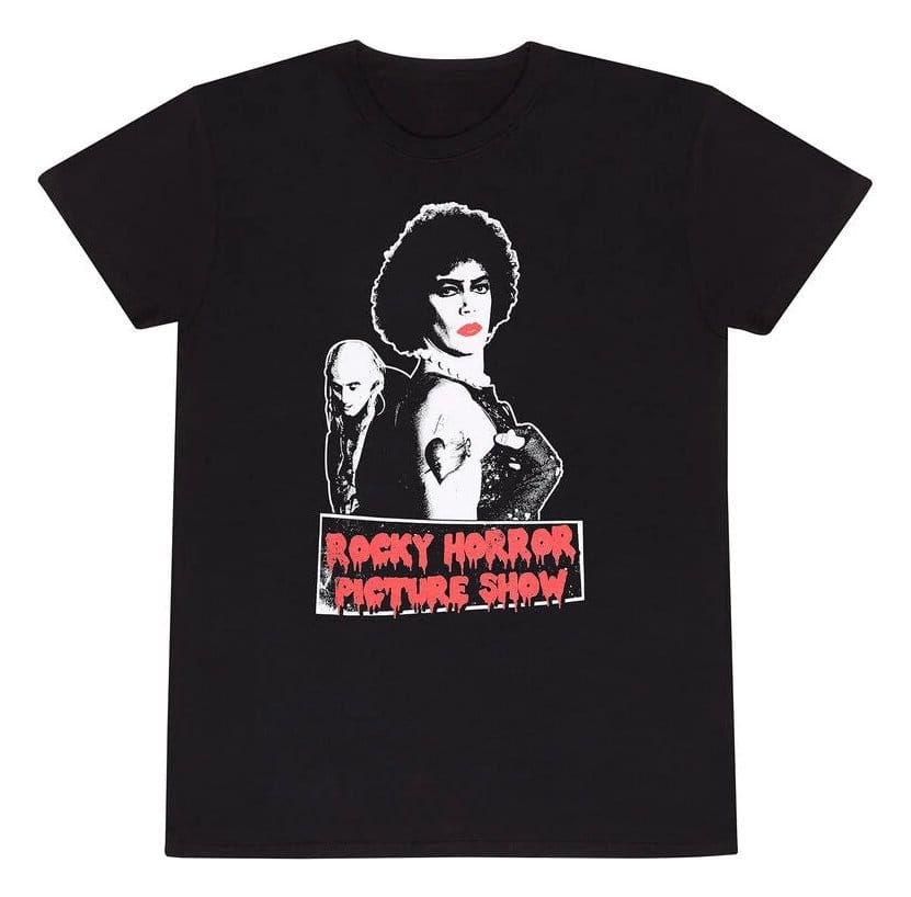Rocky Horror Picture Show T-Shirt Frank N Niff Black Size XXL