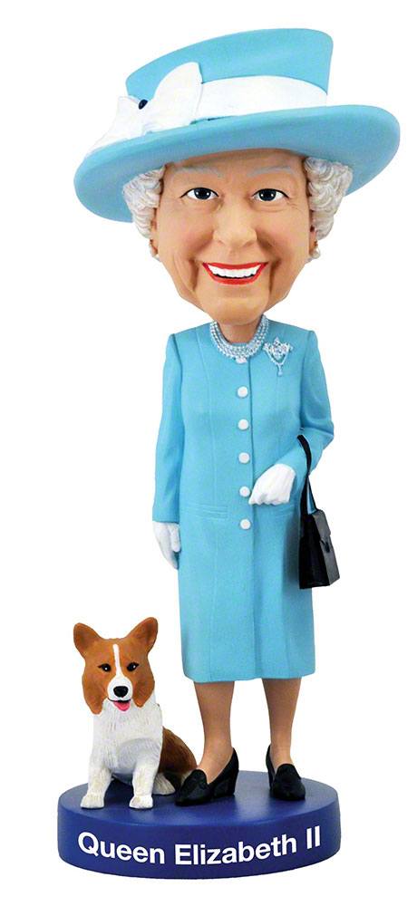 Queen Elizabeth II Bobble-Head 20 cm