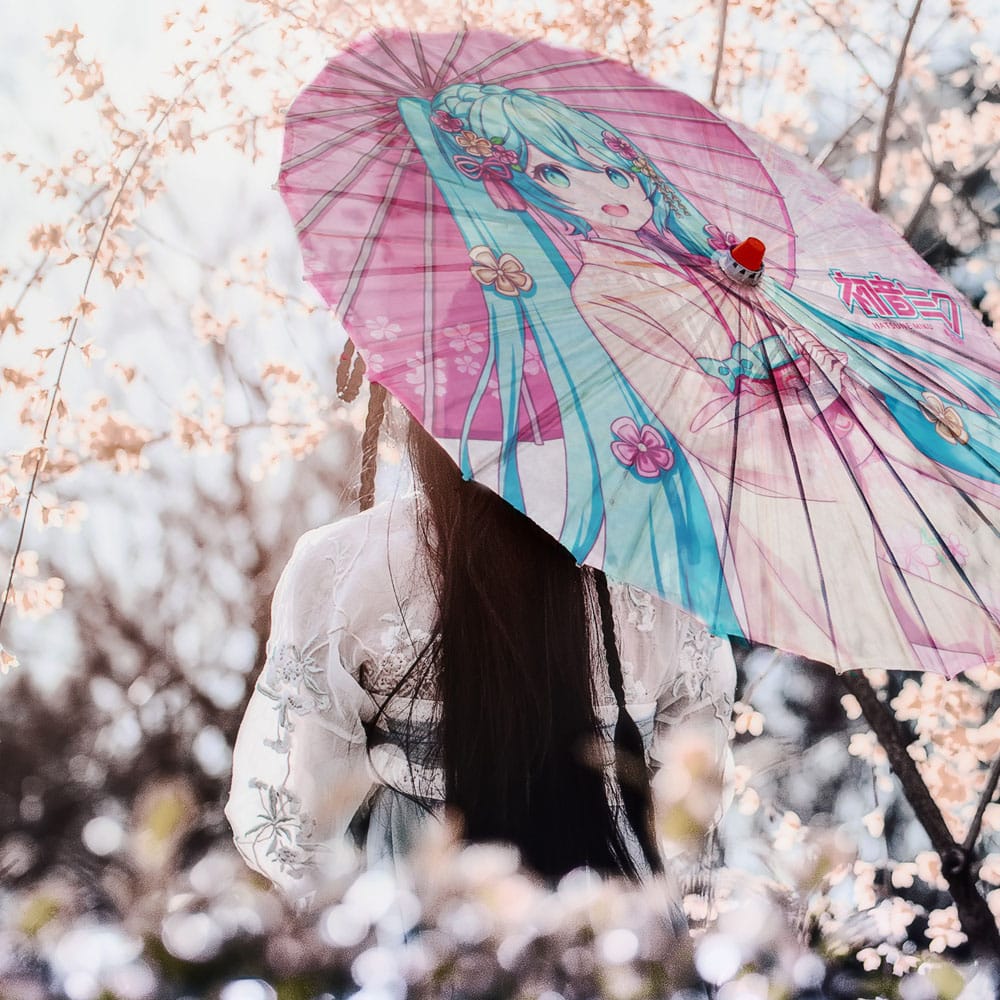Hatsune Miku Papier-Sonnenschirm Miku