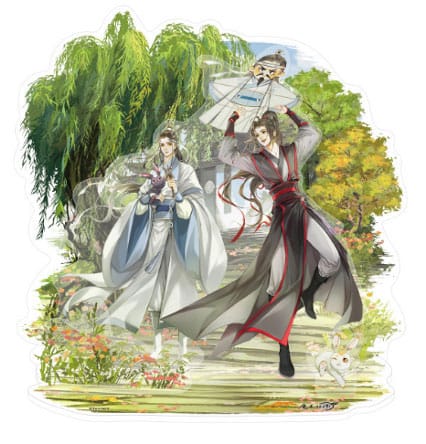 Grandmaster of Demonic Cultivation Summer Season Series Acrylic Stand Wei Wuxian & Lan Wangji 19 cm