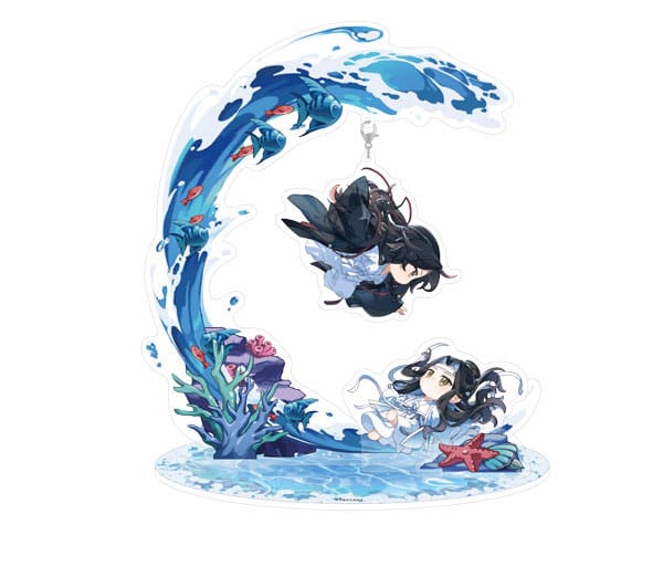 Großmeister der dämonischen Kultivierung Acryl-Diorama Wei Wuxian &amp; Lan Wangji Zhao Xi Chi Ver. 18 cm