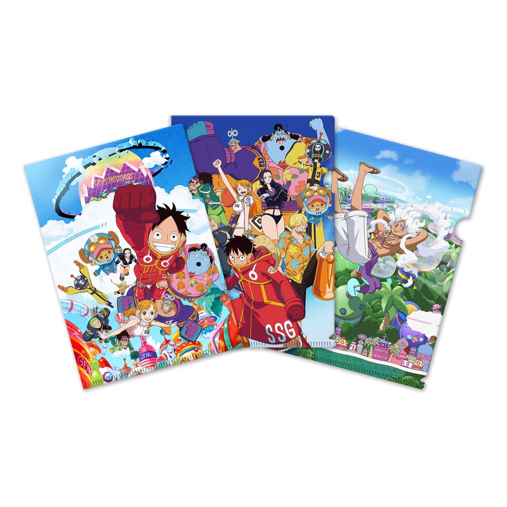 One Piece Clearfile 3-Set Egghead Saga