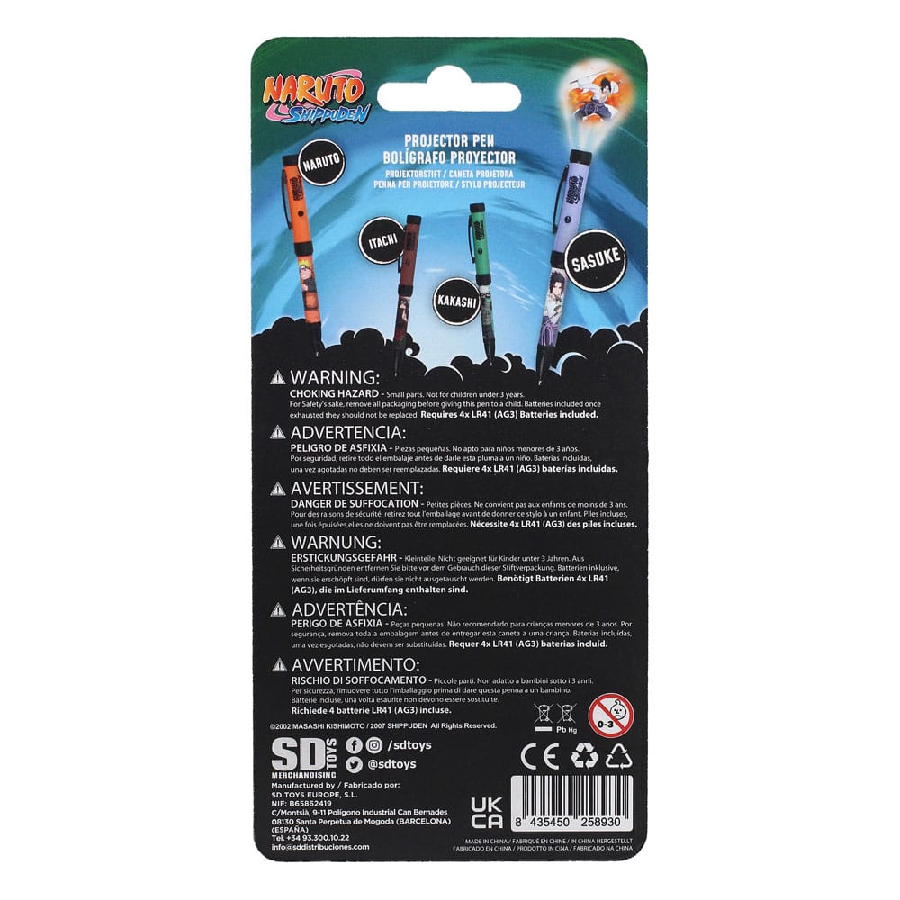 Naruto Shippuden Pen with Light Projector Goku