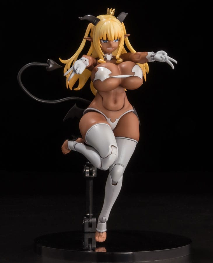 Original Character by Asanagi Girls Series Action Figure Succubus Queen Lisbeth Tanned Ver. 17 cm