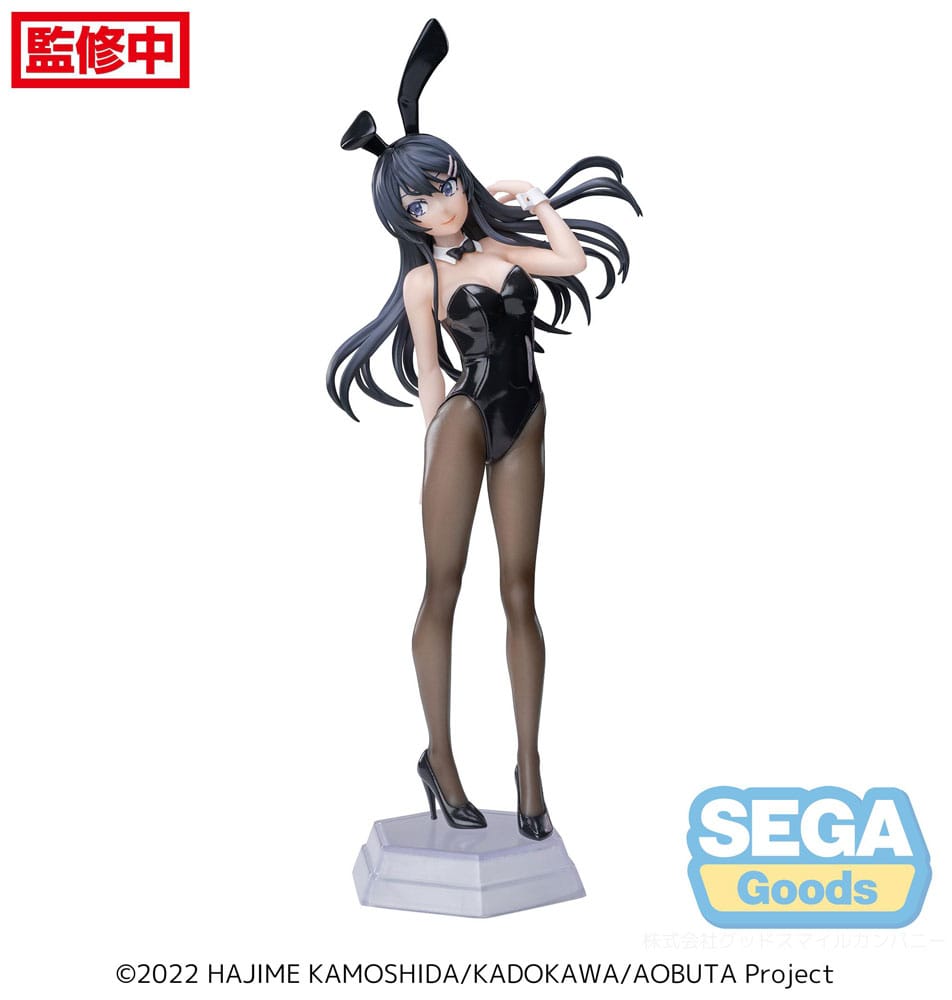 Rascal Does Not Dream of Bunny Girl Senpai PVC Statue Desktop x Decorate Collections Mai Sakurajima 17 cm