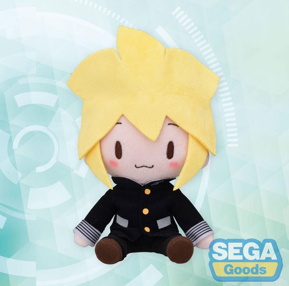 Character Vocal Series 02: Kagamine Rin/Len Fuwa Petit Mini Plush Figure Kagamine Len Uniform Ver. (EX) 16 cm