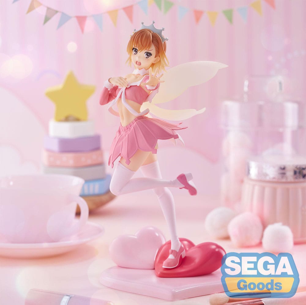 A Certain Scientific Railgun T Luminasta PVC Statue Mikoto Misaka Great Spirit Maid 20 cm