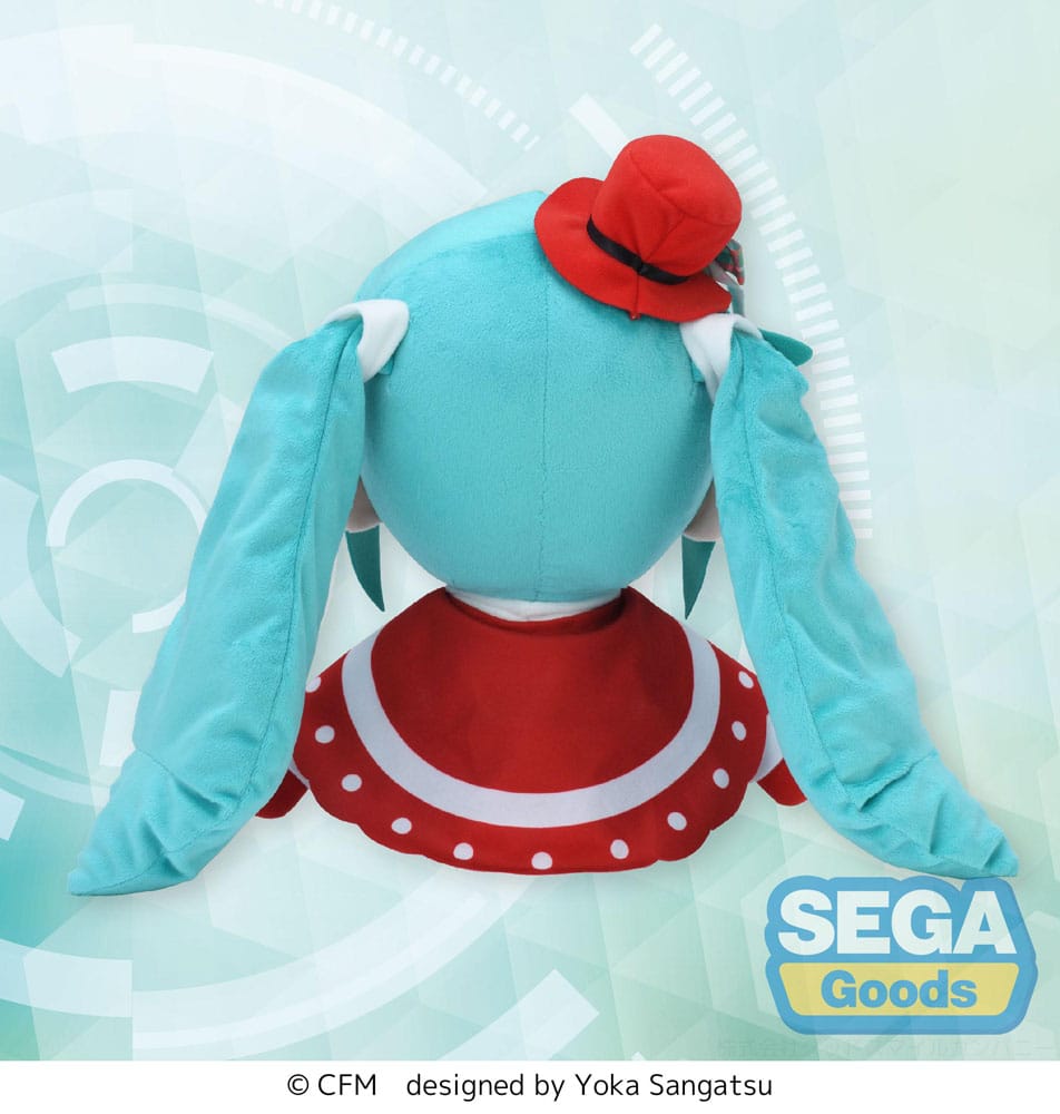 Character Vocal Series 01: Hatsune Miku Fuwa Petit Plush Figure Hatsune Miku Christmas LL 35 cm
