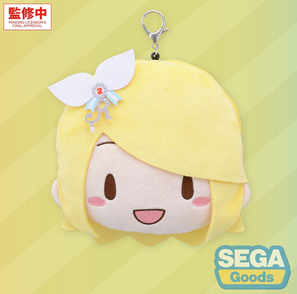 Hatsune Miku: Coloful Stage! Plush Keychain Kagamine Rin Stage Sekai 15 cm