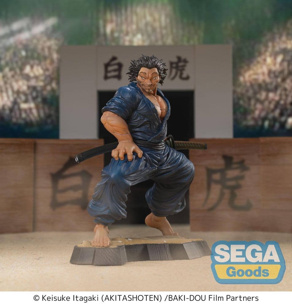 Baki-Dou Luminasta PVC Figure Musashi Miyamoto 17 cm