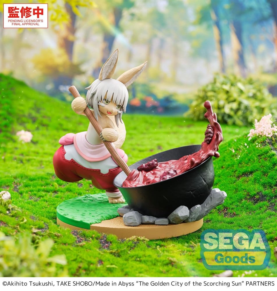 Made in Abyss: The Golden City of the Scorching Sun Luminasta PVC Figure Nanachi ~Dreaming of Mealtime~ 14 cm