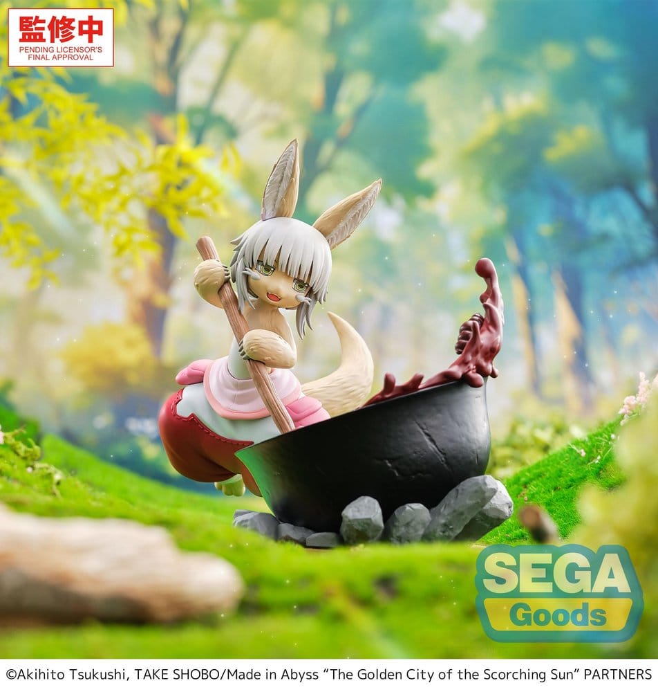 Made in Abyss: The Golden City of the Scorching Sun Luminasta PVC Figure Nanachi ~Dreaming of Mealtime~ 14 cm