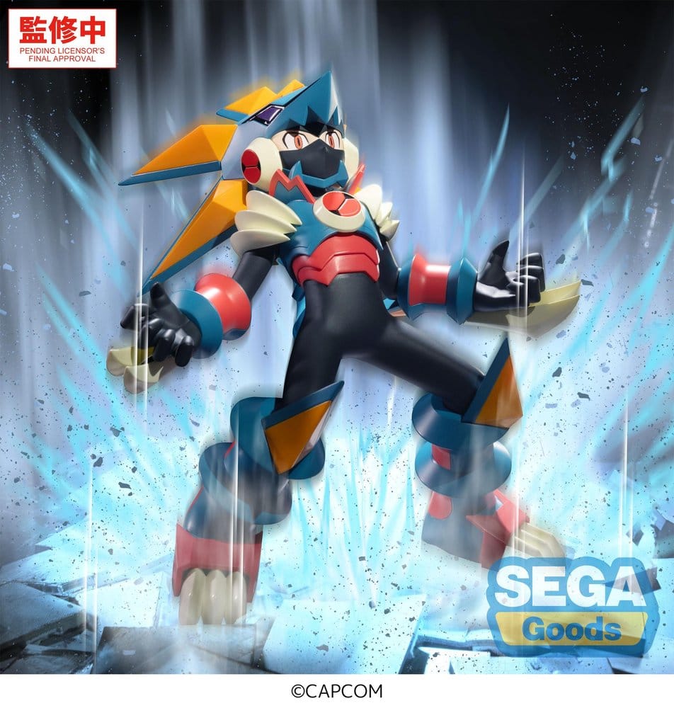 Mega Man Battle Network Luminasta PVC Figure Mega Man Gregar Beast 17 cm