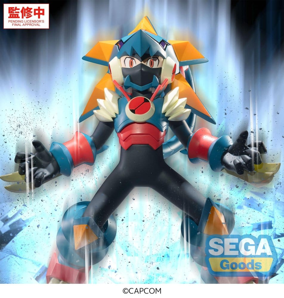 Mega Man Battle Network Luminasta PVC Figure Mega Man Gregar Beast 17 cm