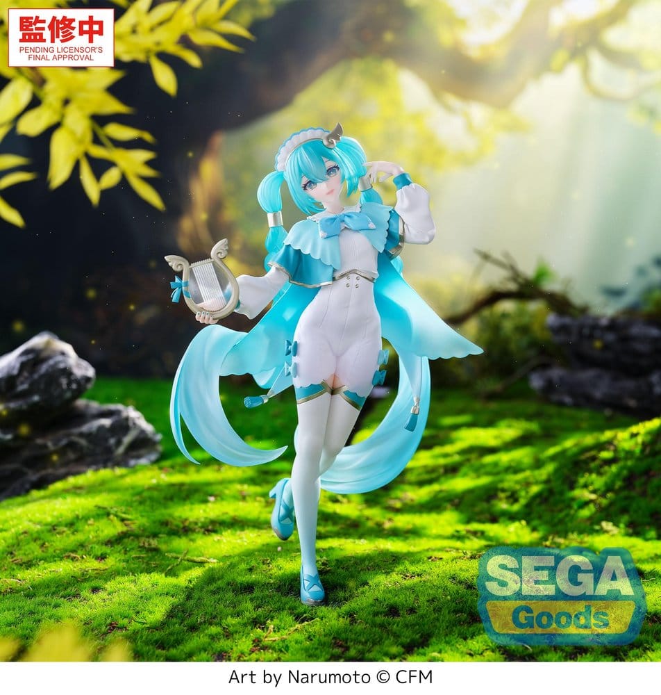 Hatsune Miku Luminasta PVC Figure Wandering Minstrel 21 cm