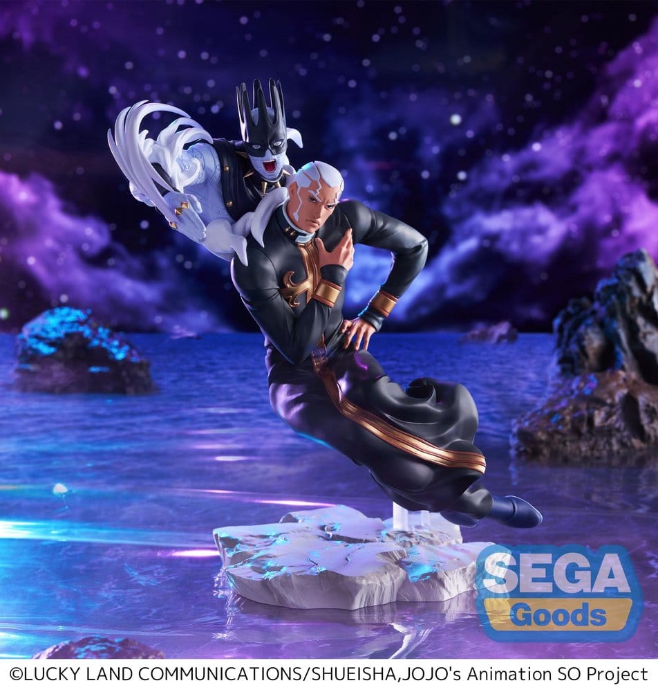 JoJo's Bizarre Adventure Stone Ocean XrossLinkMAX PVC Figure Father Pucchi 21 cm