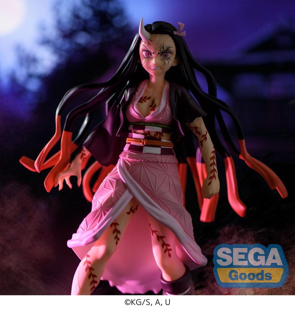 Demon Slayer: Kimetsu no Yaiba FIGURIZMa PVC Figure Nezuko Kamado Demon Form Advancing Ver. (Rerelease) 21 cm