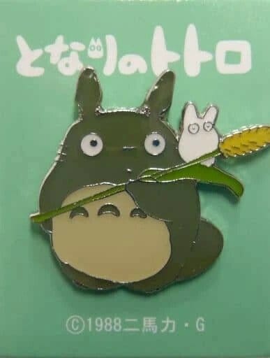 My Neighbor Totoro Pin Big Totoro with Wheat ear