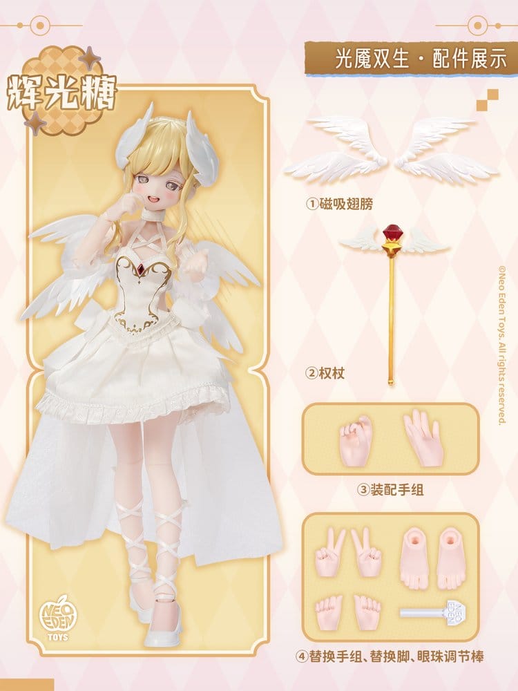 Original Character Collectible Figures Angel & Demon MJD Doll Blind Box 22 cm  Assortment (6)