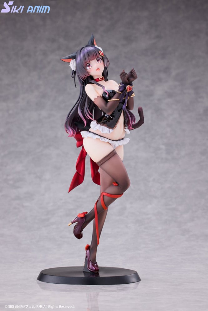 Original Character PVC Statue 1/7 Shibarare Cat Ruhuna-chan Deluxe Edition 26 cm