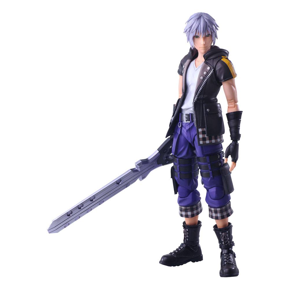 Kingdom Hearts III Play Arts Kai Action Figure Riku Ver. 2 Deluxe 24 cm