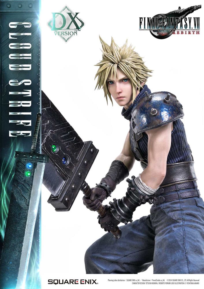 Final Fantasy VII Rebirth Statue 1/4 Cloud Strife Deluxe Ver. 68 cm