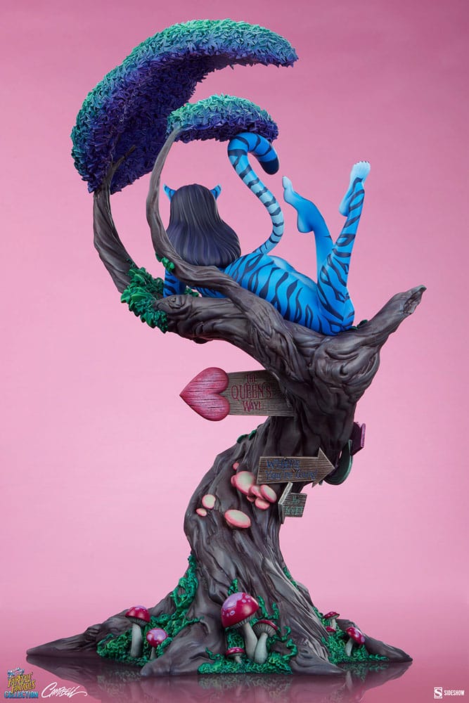 Fairytale Fantasies Collection Statue Lady Cheshire Cat 63 cm