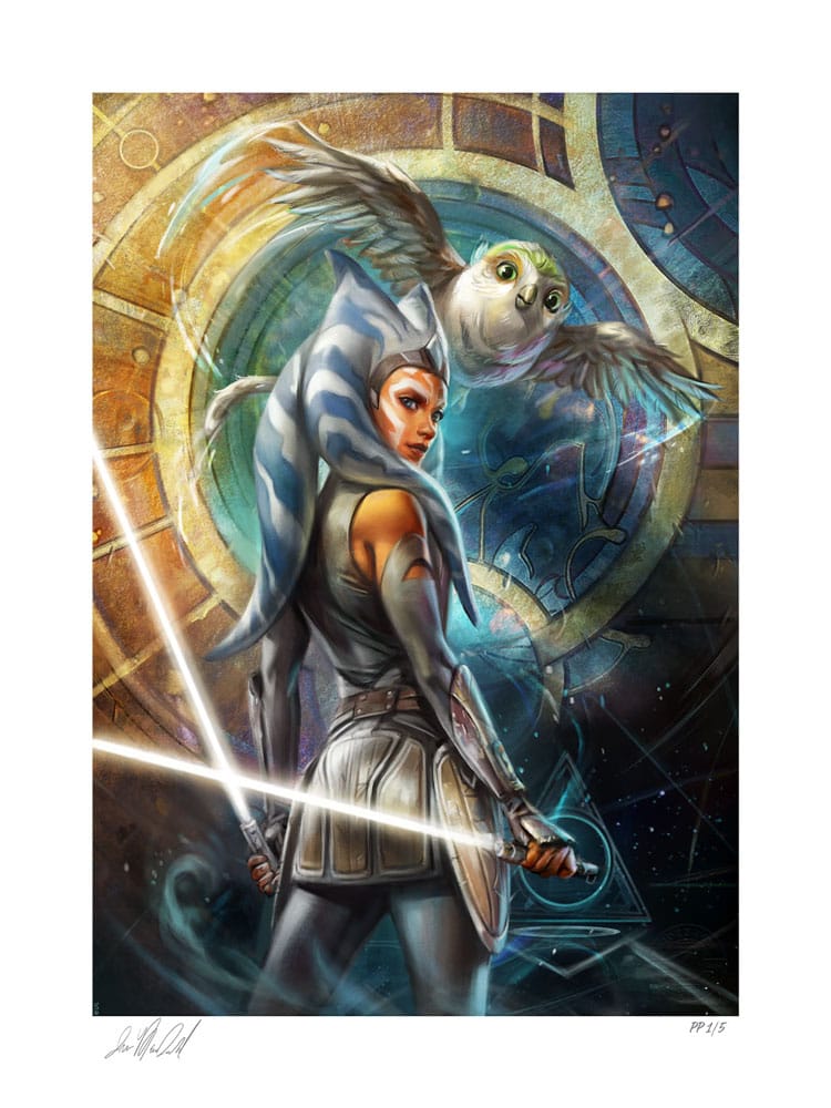 Star Wars: Rebels Art Print Ahsoka Tano and Morai: Old Friends 46 x 61 cm - unframed