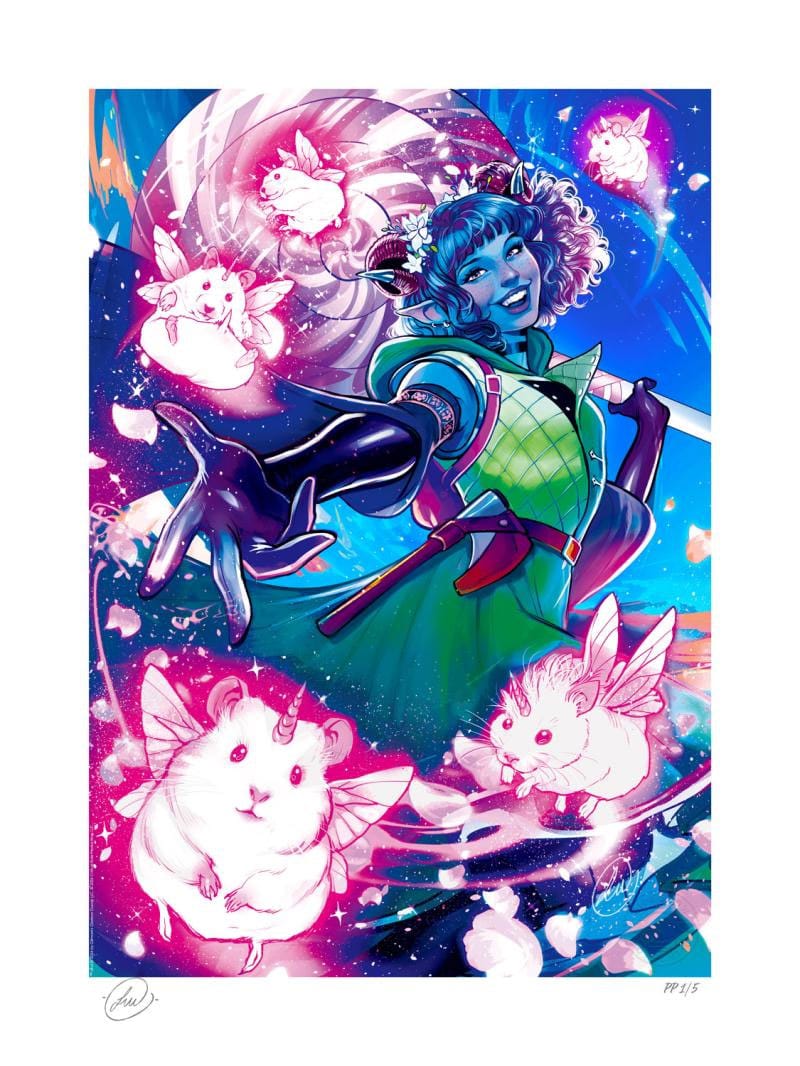 Critical Role Art Print Jester Lavorre: Heart of Chaos 46 x 61 cm - unframed